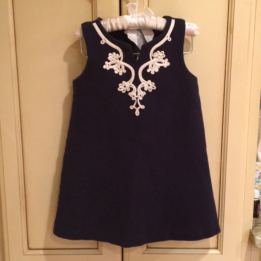 Janie and Jack navy shift dress